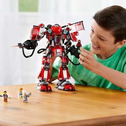 Lego Ninjago Robot De Fuego(944 Piezas)
