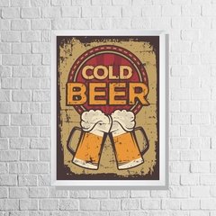 Quadro Beer Cold - comprar online