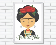 Quadro Frida Viva la Vida na internet