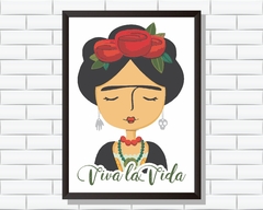 Quadro Frida Viva la Vida - comprar online