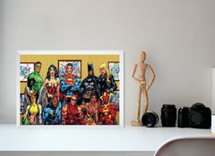 Quadro Super Heróis - comprar online