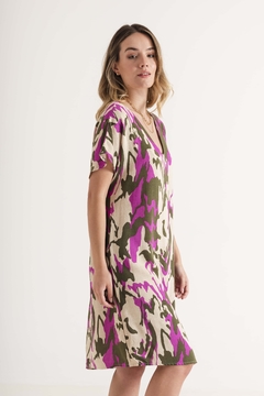 25544 vestido lino corto - comprar online