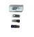 8GB Pen drive medio giro tijera metal y plastico, tecnología, C/Uno, OPCION GRABADO