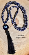 Japamala Sodalita e Lápis Lazuli