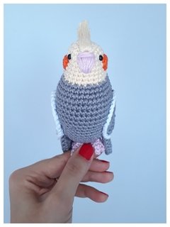 calopsita amigurumi