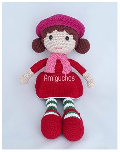 Boneca Aria Amigurumi na internet