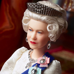 Queen Elizabeth II Barbie doll - Michigan Dolls