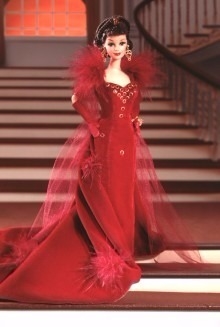 Barbie Doll Scarlett O’Hara (Red Dress)