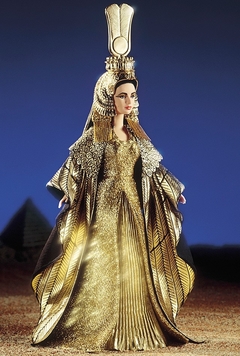 Elizabeth Taylor in Cleopatra Barbie doll