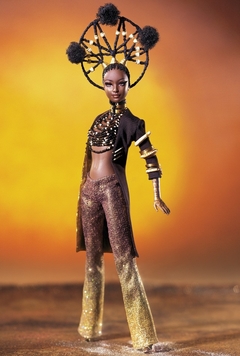 Byron Lars Treasures of Africa Moja Barbie doll