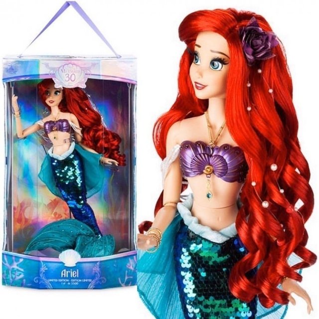 ARIEL THE LITTLE MERMAID 30TH ANNIVERSARY Disney Limited doll