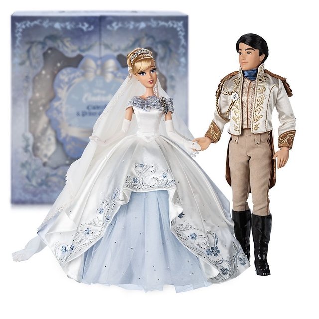 Cinderella and Prince Charming Limited Edition Wedding doll set
