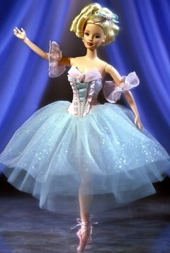 Barbie doll as Marzipan in "The Nutcracker"