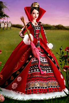 Queen of Hearts Barbie doll