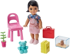 Barbie Teacher/Professora Playset Loira - Career doll na internet