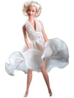 BARBIE - MARILYN MONROE WHITE DRESS THE SEVEN YEAR ITCH