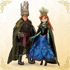 Disney Anna and Kristoff Fairytale Designer dolls