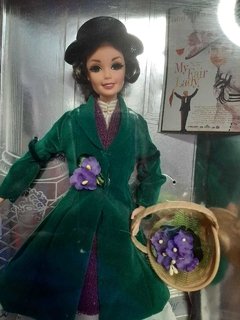 Barbie Doll as Eliza Doolittle from My Fair Lady as the Flower Girl na internet