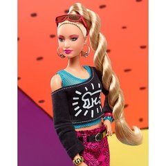Keith Haring X Barbie Doll na internet