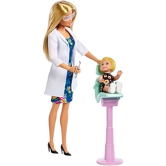Barbie Dentista Playset Loira 2020 - Career doll na internet