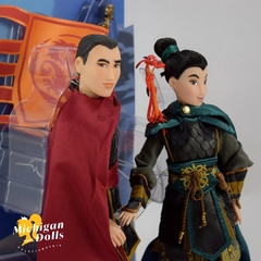 D23 EXPO MULAN e LI SHANG Designer Limited Edition Disney doll na internet