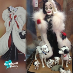 Disney Designer Folktale Cruella de Vil Doll na internet