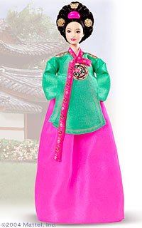 Princess of the Korean Court Barbie Doll