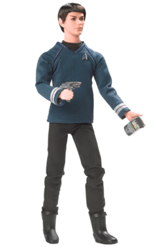 Ken doll as Mr. Spock ( Star Trek) na internet