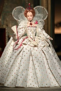 Queen Elizabeth Barbie doll