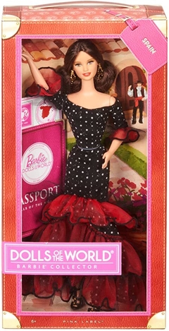 Barbie Spain Dolls of The World na internet