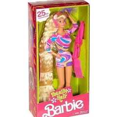 Imagem do Barbie doll Totally Hair 25th Anniversary