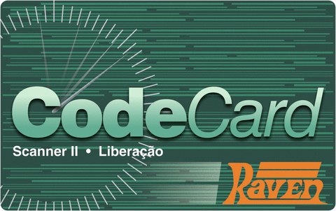 Cartão de Liberação Codecard 108620-03 - Raven