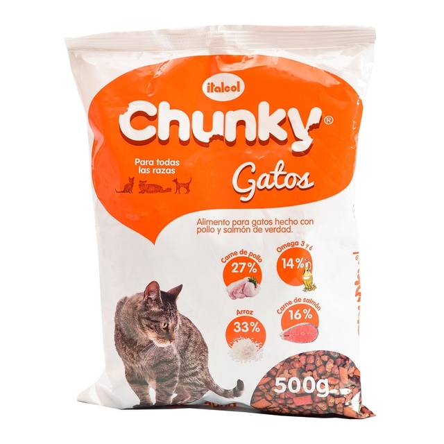 Comida Para Gato Adultos Chunky Pollo Grs