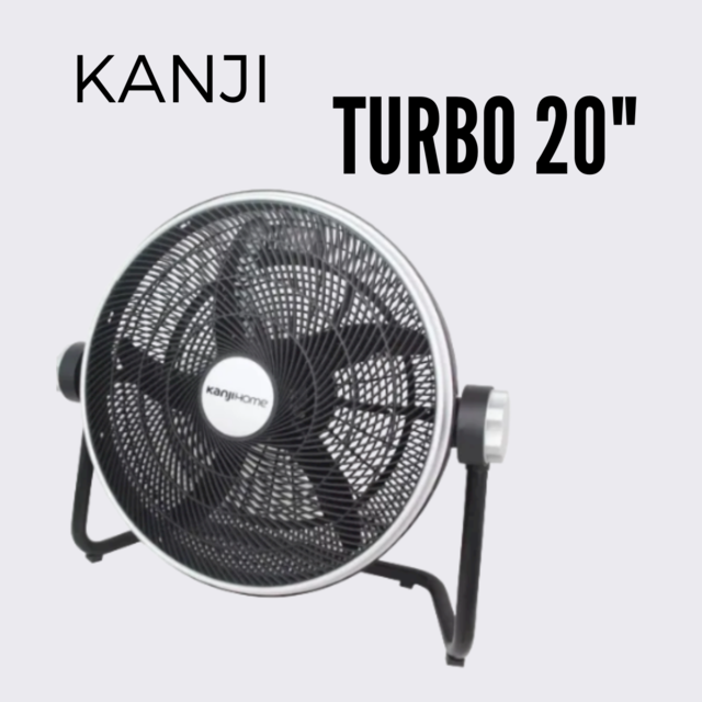 Ventilador Turbo 20" Kanji - Comprar En La Esperanza