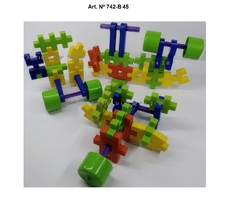 Encastre Plástico x 45 piezas - comprar online