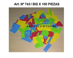 Encastre Múltiple x 100 piezas plásticas - comprar online