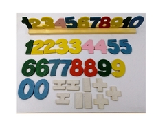 Set de números con bases x 48 piezas Art. N° 1114 - tienda online