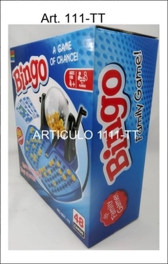 Bingo loteria con bolillero - comprar online