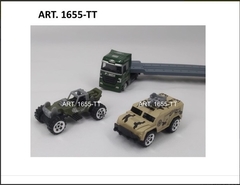 Camión tipo mosquito militar con 2 vehículos Art. 1655-TT - DISTRISEBA