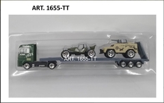 Camión tipo mosquito militar con 2 vehículos Art. 1655-TT