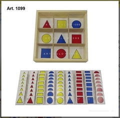 Set para clasificar forma color x 72 piezas. - comprar online