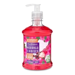 Sabonete Líquido Morango e Hibisco 450ml Válvula Pump Premisse