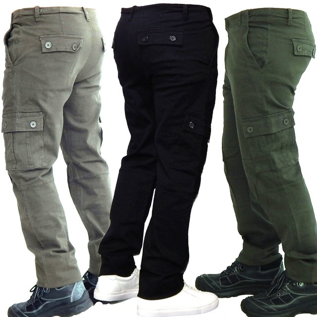 Pantalon Cargo elastizado con puño - Jeans710