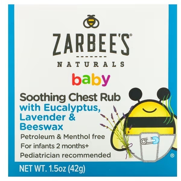 Zaebee's Naturals Soothing Chest Rub Pomada Peitoral 42g em Promoção na  Americanas