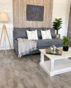 sofa cama madrid (1 plaza), tap. jackard lino maui, color gris topo