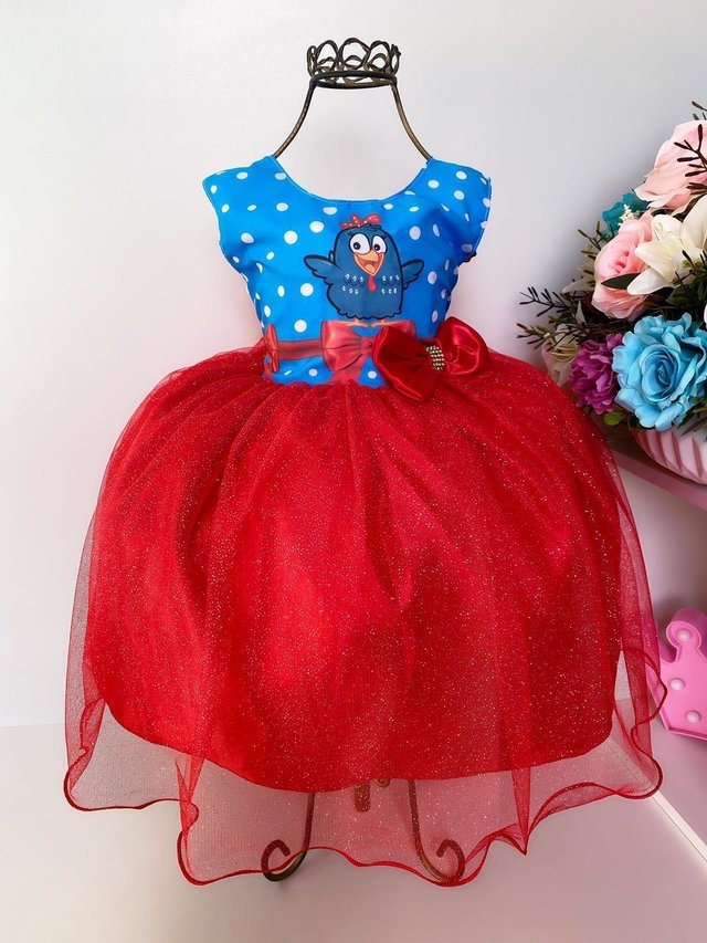 Ver vestido best sale da galinha pintadinha