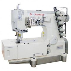 Máquina de Costura Galoneira industrial YAMATA com mesa e motor CONVENCIONAL