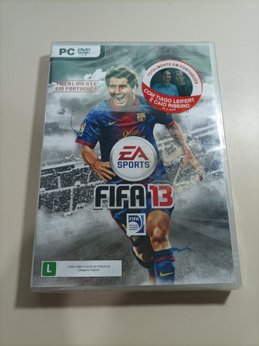 Jogo Computador Pc Dvd-rom Fifa 13 Lacrado Em Português. - Desconto no Preço