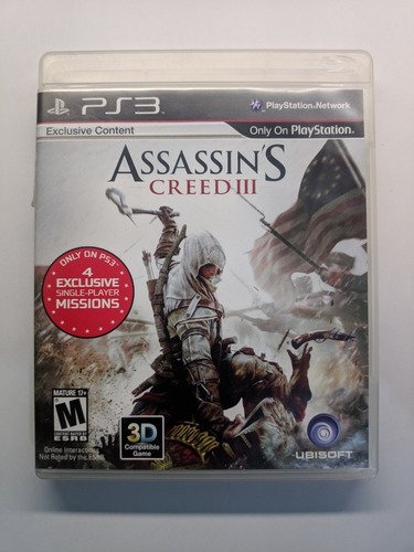 Assassin's Creed III (3) (Seminovo) - PS3