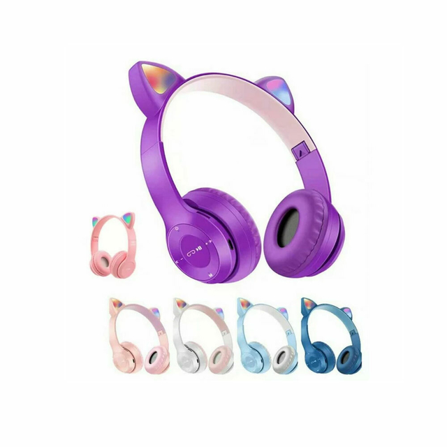 Auriculares con orejitas online de gato